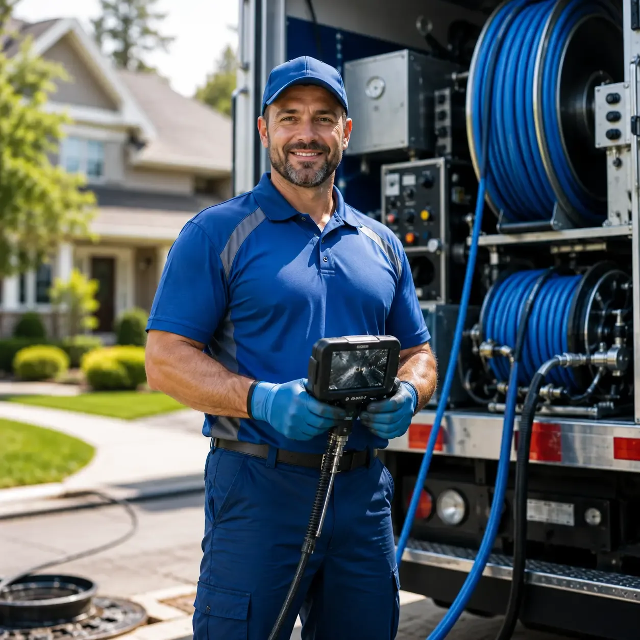 Local outdoor drain cleaning specialists in Poy Sippi, WI